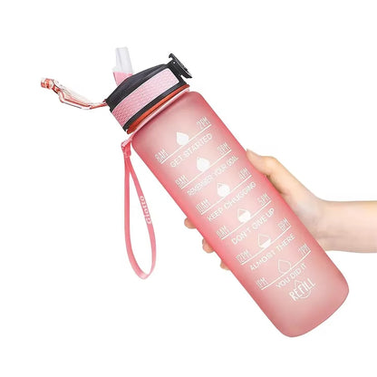 QuikGym 32 Oz Sports Water Bottle