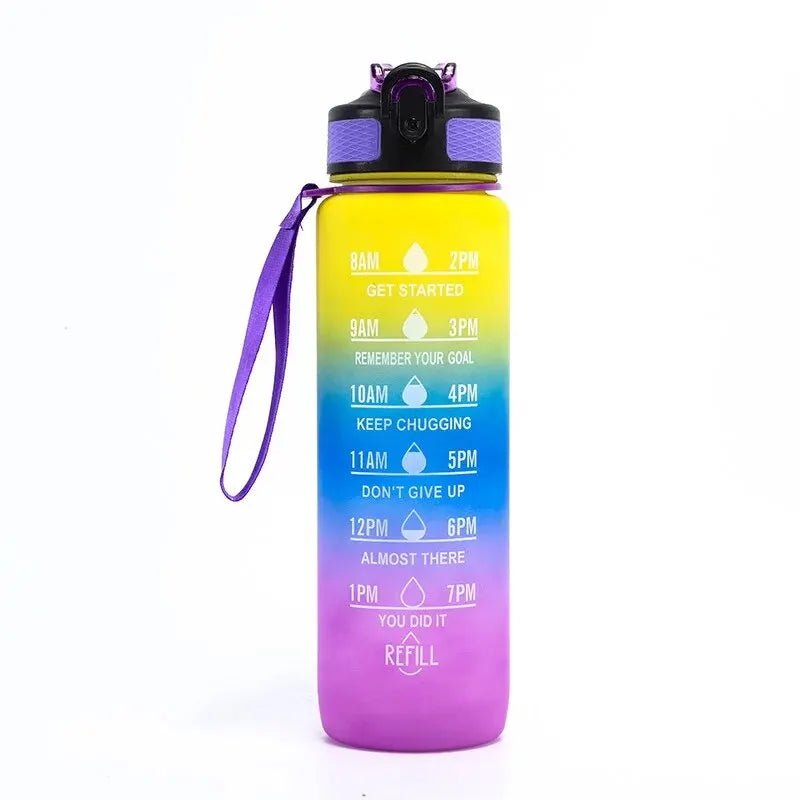 QuikGym 32 Oz Sports Water Bottle