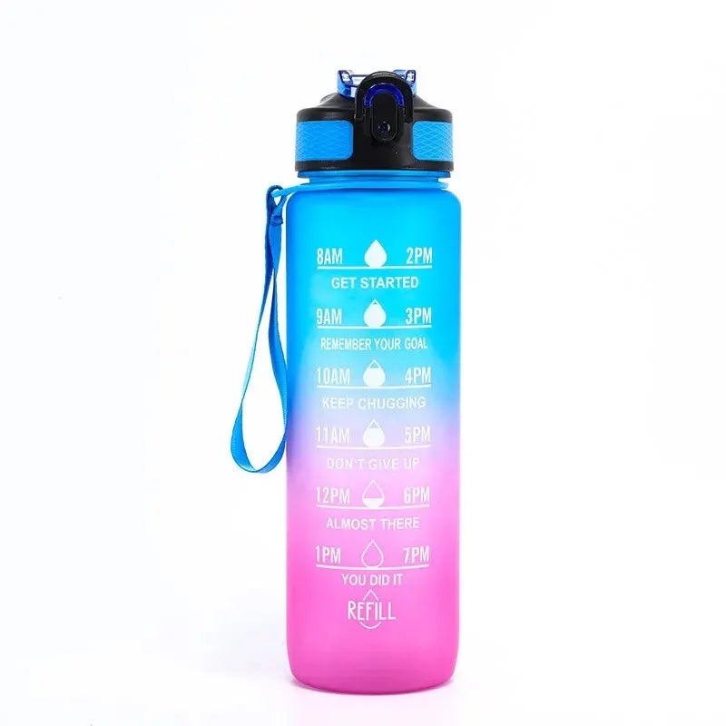 QuikGym 32 Oz Sports Water Bottle