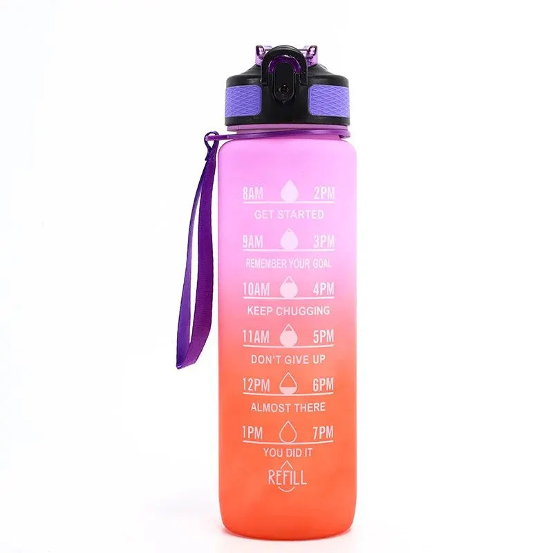 QuikGym 32 Oz Sports Water Bottle