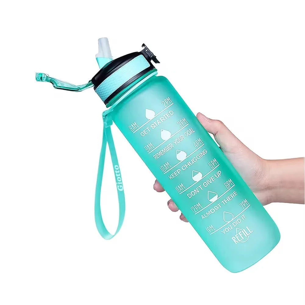 QuikGym 32 Oz Sports Water Bottle