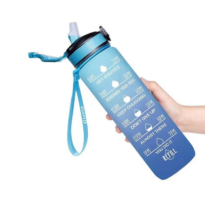 QuikGym 32 Oz Sports Water Bottle