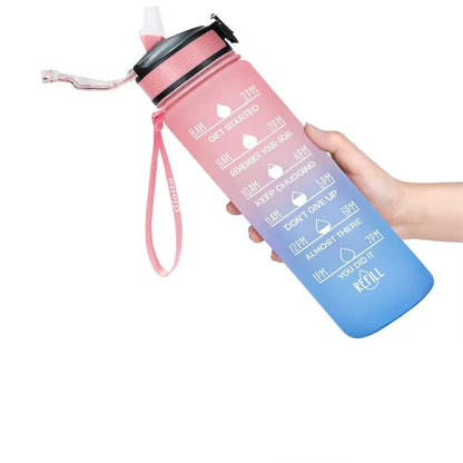 QuikGym 32 Oz Sports Water Bottle